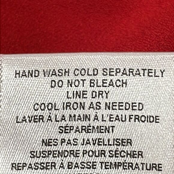 NWOT Bobeau Red Spaghetti Strap Cold Shoulder Dress.  Size M medium 8/10 - Picture 8 of 8